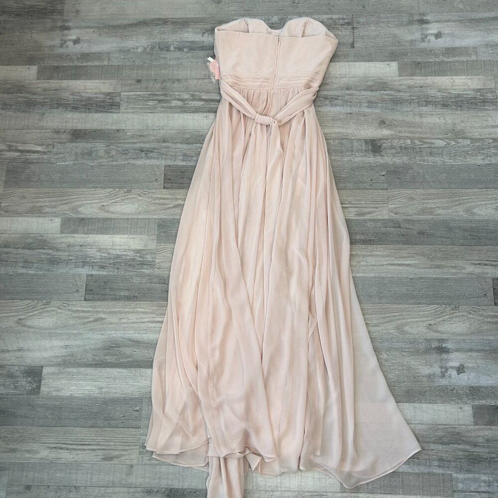 Birdy Grey NWT blush Grace Convertible maxi formal dress strapless large I48 - Picture 13 of 15